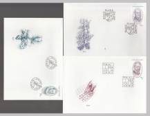 2005, Česko, FDC0431/0433, Osobnosti