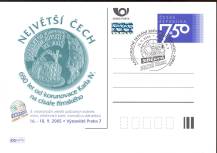 2005, Česko, P0120, Největší Čech, ⊙