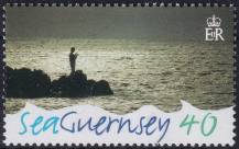 2005, Guernsey, 1056, Moře: Rybář u Albecqu  ✶✶ 