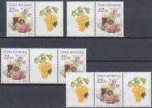 2006, Česko, 0467K, Blahopřejná známka: Zátiší s vínem (I) ∗∗ 