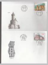 2006, Česko, FDC0470/0471, Krásy 