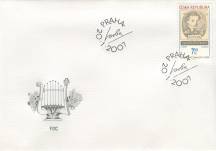 2007, Česko, FDC0502, Tradice české známkové tvorby