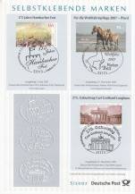 2007, Německo, ETBS/2007, Samolepící známky