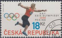 2008, Česko, 0569, Olympijské hry v Pekingu ⊙