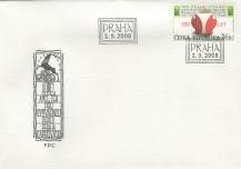 2008, Česko, FDC0572, 100 let sdružení výtvarvníků užitého umění Artěl