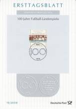 2008, Německo, ETB15/2008, 100 let německých fotbalových, mezistátních utkání