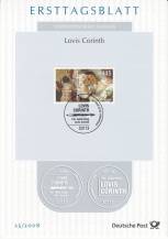 2008, Německo, ETB25/2008, 150. výročí narození Lovise Corintha
