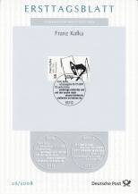 2008, Německo, ETB26/2008, 125. výročí narození Franze Kafky