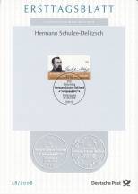 2008, Německo, ETB28/2008, 200. výročí narození hermanna Schulze-Delitzsche