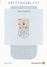 2008, Německo, ETB42/2008, 150. výročí Selmy Lagerlöfové