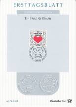 2008, Německo, ETB43/2008, Srdce pro děti