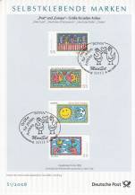 2008, Německo, ETBS1/2008, Samolepící známky