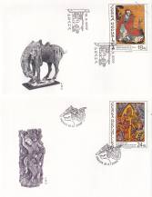2009, Česko, FDC0591/0592N, Asijské umění