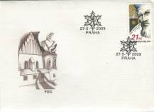 2009, Česko, FDC0600, Rabín Jehuda Löw
