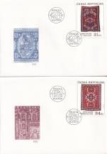2010, Česko, FDC0628/0629, Zakavkazské koberce