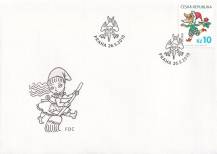 2010, Česko, FDC0633, Dětem - Hana Zmatlíková