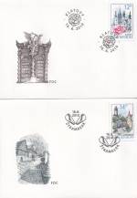 2010, Česko, FDC0637/0638, Krásy naší vlasti