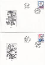 2010, Česko, FDC0652/0653, Osobnosti
