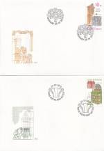 2010, Česko, FDC0658/0659, Umělecká řemesla: Historická kamna