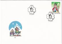 2010, Česko, FDC0660, Čtyřlístek - Myšpulín