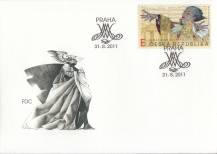 2011, Česko, FDC0695, W.A.Mozart
