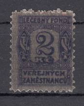 ČSR I, zálepka, Léčebný fond veřejných zaměstnanců ✶✶