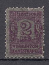 ČSR I, zálepka, Léčebný fond veřejných zaměstnanců, **