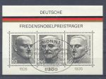 Obrázek k výrobku 2431 - 1973, Bundes, Bl.09, K.Adenauer, ⊙