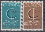Obrázek k výrobku 6821 - 1965, Island, 0395/0396, EUROPA, **