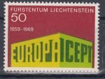 Obrázek k výrobku 6915 - 1968, Lichtenstein, 0495, EUROPA, **