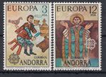 Obrázek k výrobku 7027 - 1974, Andorra (Španělská pošta), 88/89, EUROPA, **
