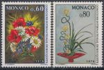 Obrázek k výrobku 10614 - 1974, Monako, 1141/1142, Mezinárodní soutěž ve vázání květin, Monte Carlo 1975, **