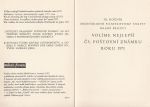 Obrázek k výrobku 10634 - 1969, ČSR II, SU07, Suvenýr ankety MF (7. ročník)
