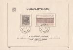 Obrázek k výrobku 10780 - 1954, ČSR II, NL0772/0774, 1. výročí úmrtí J.V.Stalina a Klementa Gottwalda, NL3