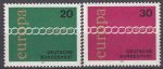 Obrázek k výrobku 10961 - 1970, Bundes, 0620/0621, EUROPA, **