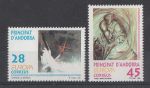 Obrázek k výrobku 11327 - 1993, Andorra (Francouzská pošta), 451/452, EUROPA - Současné umění, **