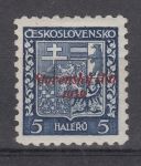Obrázek k výrobku 12542 - 1939, Slovenský štát, 002/023, Přetisk Slovenský šát 1939, **