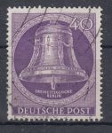 Obrázek k výrobku 13626 - 1953, Berlín, 104, Slavostní otevření Zvonů sobody na věži radnice v Schönebergu (III), ⊙