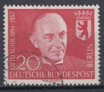 Obrázek k výrobku 13681 - 1956, Berlín, 158, Den poštovní známky, ⊙