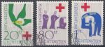 Obrázek k výrobku 14651 - 1962, Lichtenštejnsko, 0415/0417, Aršíkové vydání: Výstava 50 let Lichtenštejnských poštovních známek, ⊙