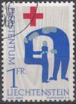 Obrázek k výrobku 14652 - 1963, Lichtenštejnsko, 0428/0430, 100 let Mezinárodní červeného kříže, ⊙