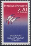 Obrázek k výrobku 14909 - 1988, Andora (Francouzská pošta), 0392, Léčebný program, **