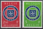 Obrázek k výrobku 14743 - 1959, Belgie, 1147/1148, 10 let Severoatlantické aliance (NATO), **