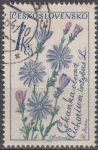Obrázek k výrobku 15423 - 1964, ČSR II, 1378, Květiny: Bodlák nicí, ⊙