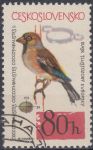 Obrázek k výrobku 15439 - 1964, ČSR II, 1402, Lesní a zahradní ptactvo: Žluna zelená, ⊙