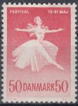 Obrázek k výrobku 16057 - 1965, Dánsko, 0431, 100 let Mezinárodní telekomunikační unie (ITU), **