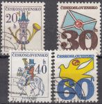 Obrázek k výrobku 16250 - 1974, ČSR II, 2104/2109, 100. výročí Světové poštovní unie, ⊙