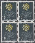 Obrázek k výrobku 16331 - 1945, Švýcarsko, 0465/0468, Pro Juventute: 100. výročí narození Ludwiga Forrera a Susanny Orelli, Květiny, **