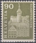 Obrázek k výrobku 16719 - 1960, Švýcarsko, 0708, Výplatní známka: Katedrála v St. Gallenu **