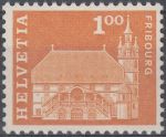 Obrázek k výrobku 16720 - 1960, Švýcarsko, 0709, Výplatní známka: Kresby budov **